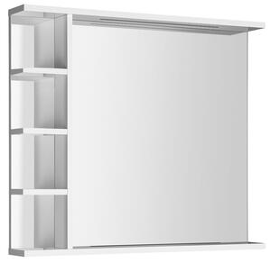 Aqualine Aqualine, KORIN STRIP tükör LED világítással és polcokkal 80x70x12cm, KO350S