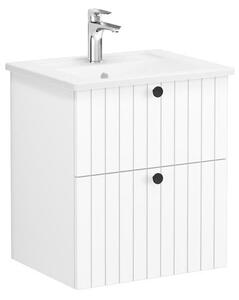 Fürdőszoba szekrény mosdóval VitrA Root 60x67x46 cm fehér matt ROOTG60WINTS