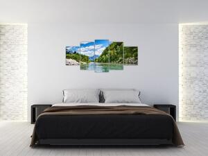 Modern festészet - vízfelület (150x70cm)