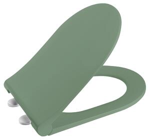 Sapho Sapho, BRILLA WC-ülőke, SLIM, lágyan záródó, zöld matt, 100787-128