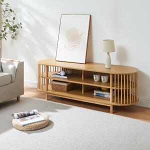 En.casa TV asztal Jarvenpaa bambusz Bambusz 150 x 48 x 50 cm