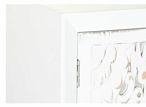 DKD Home Decor Tálalószekrény Fehér MDF (80 x 35 x 102 cm)