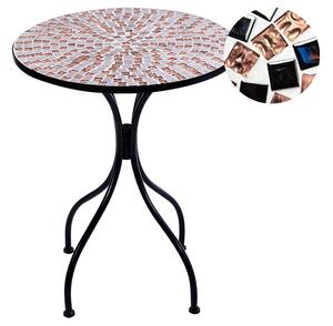 Bisztró asztal CARPINO 60 cm 60 cm Fekete