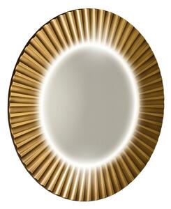 Sapho Sapho, PRIDE STRIP kerek tükör LED világítással a keretben, átmérő 75cm, bronz, PD754