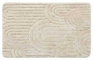 Aqualine Aqualine, RIST fürdőszobaszőnyeg, 50x80cm, 100% poliészter, csúszásgátló, ekrü, NI8592