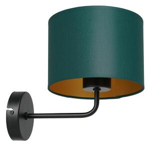 Luminex Fali lámpa ARDEN 1xE27/60W/230V zöld/arany LU3543