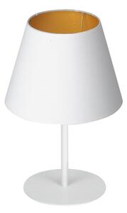 Luminex Asztali lámpa ARDEN 1xE27/60W/230V á. 20 cm fehér/arany LU3457
