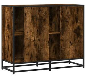 VidaXL sonoma tölgy színű szerelt fa tálalószekrény 92 x 35 x 76 cm
