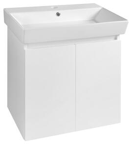 Aqualine Aqualine, PANEDA mosdószekrény 55x55x34,2cm, fehér, PN255