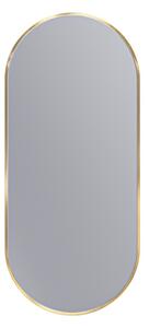 Erga Oval, ovális tükör 40x90cm, arany keret, ERG-V01-OVAL-4090-GD
