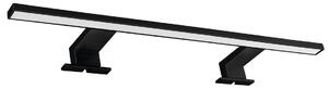Aqualine Aqualine, SERAPA LED lámpatest, 9W, 230V, 600x40x100mm, IP44, alumínium, matt fekete, SA148B