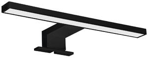 Aqualine Aqualine, SERAPA LED lámpa 5W, 230V, 300x40x100mm, IP44, műanyag, matt fekete, SA147B