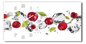 Üvegóra vízszintesen Cseresznye és víz