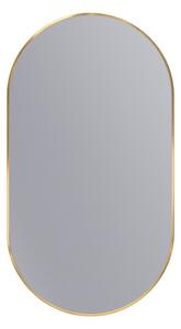Erga Oval, ovális tükör 55x100cm, arany keret, ERG-V01-OVAL-5510-GD