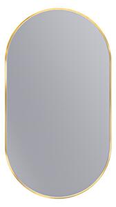 Erga Oval, ovális tükör 50x90cm, arany keret, ERG-V01-OVAL-5090-GD