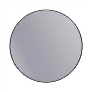 Erga Round, kerek tükör 60cm, fekete keret, ERG-V01-ROUND-6060-BK