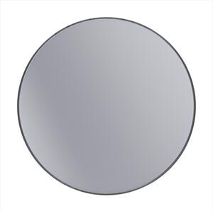 Erga Round, kerek tükör 80cm, fekete keret, ERG-V01-ROUND-8080-BK