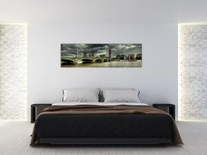 Modern kép - vidékek (170x50cm)