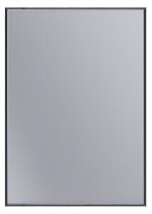 Erga Rectangle, téglalap alakú tükör 50x70 cm, fekete keret, ERG-V01-RECTAGLE-5070-BK