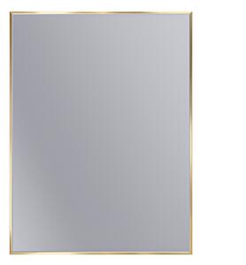 Erga Rectangle, téglalap alakú tükör 60x80 cm, arany keret, ERG-V01-RECTAGLE-6080-GD