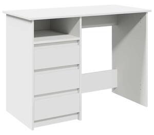 VidaXL fehér szerelt fa íróasztal 102 x 50 x 75 cm