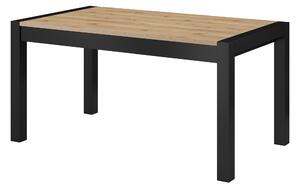 Étkezőasztal Armin Typ 92 (8 és több fő részére) (taurus tölgy + matt fekete). 1044559