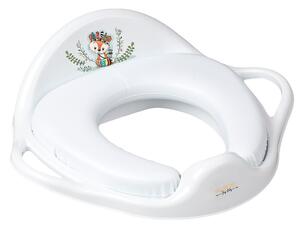 Gyermek puha WC-ülőke Wild & Free róka fehér