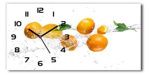 Üvegóra vízszintesen Narancs és víz
