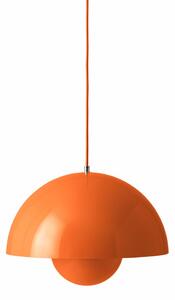 Függőlámpa &Tradition, Flowerpot VP7, dimmable, Narancs, Nappali, Fém, Dizájn