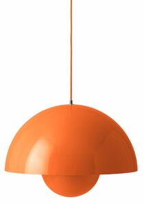 Függőlámpa &Tradition, Flowerpot VP2, dimmable, Narancs, Nappali, Alumínium, Dizájn