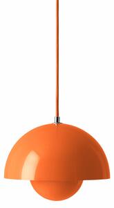 Függőlámpa &Tradition, Flowerpot VP1, dimmable, Narancs, Nappali, Fém, Dizájn