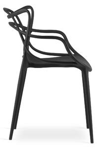 KATO fekete műanyag szék