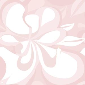 Öntapadó tapéta női absztrakció rózsaszín kivitelben