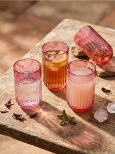 Sinsay - Bordázott pohár szett 4 pack - élénkpink