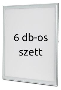 LED panel , 600 x 600 mm , 29 Watt , természetes fehér , LUX , 137 lm/W , 6 db-os szett (karton)