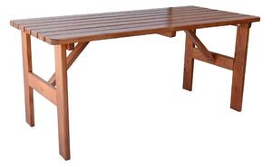 ROJAPLAST Kerti asztal VIKING 180 cm lakkozott
