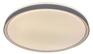 V-TAC 60W designer dóm LED lámpa, állítható színhőmérséklet, szürke, 480x58mm - SKU 24199