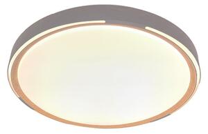 V-TAC 60W designer dóm LED lámpa, állítható színhőmérséklet, világos fa hatású, 486x67mm - SKU 24206