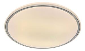 V-TAC 60W designer dóm LED lámpa, állítható színhőmérséklet, szürke gyűrű, 495x72mm - SKU 24204