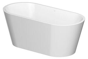 Cersanit - Szabadon álló akril kád OVAL Crea 162 x 72 cm, S301-300