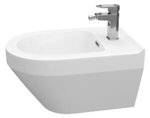 Cersanit Crea WC bidé függő ovális, fehér, K114-009