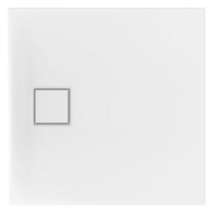 Cersanit TAKO SLIM zuhanytálca 80x80x4 cm + szifon, fehér, S601-121