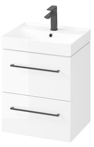 Cersanit Larga, falra szerelhető mosdószekrény 50cm, fehér fényes, S932-067
