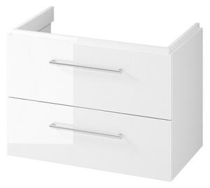 Cersanit Larga, falra szerelhető mosdószekrény 80cm, fehér fényes, S932-073