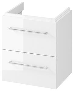 Cersanit Larga, falra szerelhető mosdószekrény 50cm, fehér fényes, S932-067