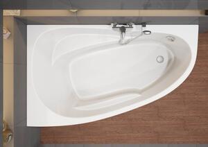 Cersanit Joanna New, sarokkád bal 150x95cm, fehér, S301-167