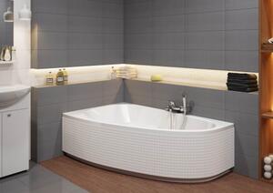 Cersanit Joanna New, sarokkád bal 150x95cm, fehér, S301-167