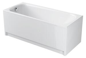 Cersanit Nao, akril kád 160x70cm + lábak, fehér, S301-243