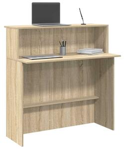 VidaXL recepciós pult sonoma tölgy 100x50x103,5 cm szerelt fa