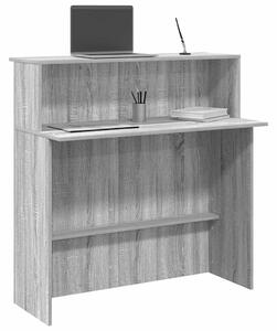 VidaXL recepciós pult szürke sonoma 100x50x103,5 cm szerelt fa